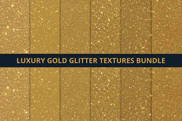 Download Luxury Gold Glitter Textures Bundle - Textures Collection