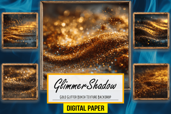 Download Gold Glitter Bokeh Texture Backdrop Arts - Gold glitter Collection