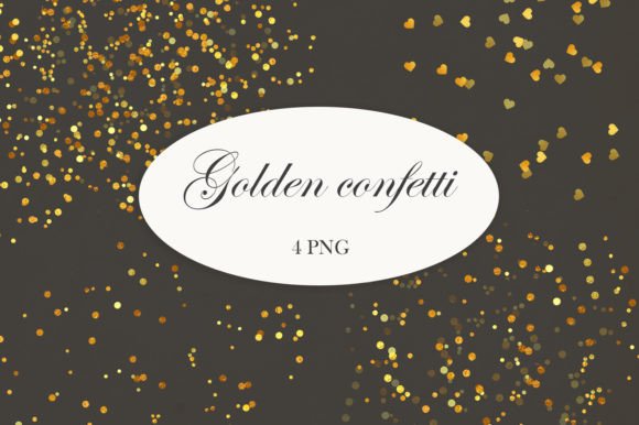 Download Gold Glitter. Confetti Background. - Gold glitter Collection