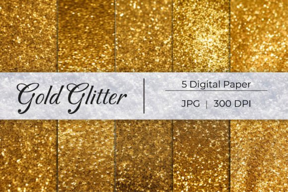 Download Gold Glitter Paper Backgrounds - Gold glitter Collection
