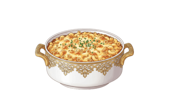 Download Baked Mac and Cheese in Serving Dish - Mac Collection
